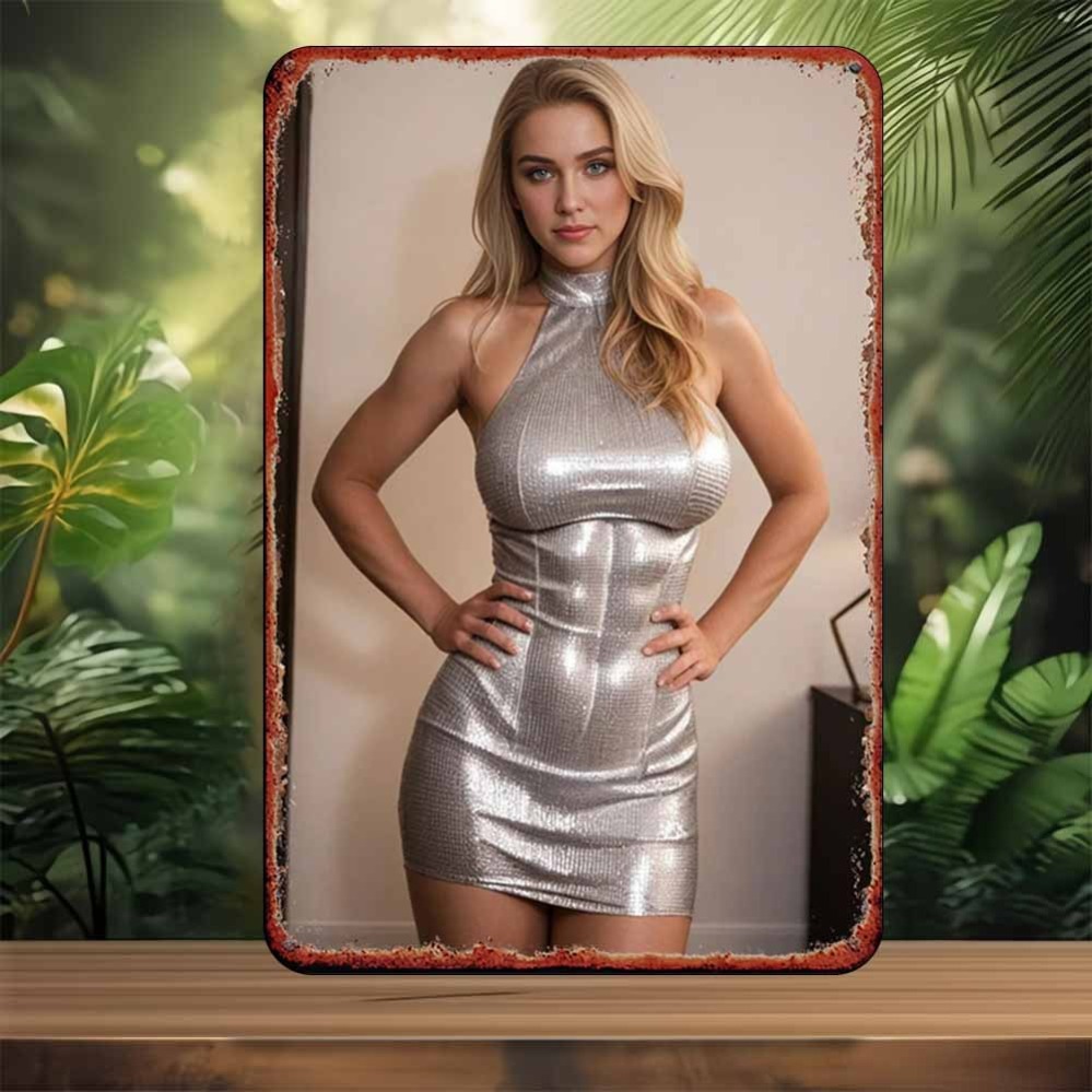 Dress Form Mannequin - Manekin Bentuk Tubuh Logam Perak SHEINMETAL
