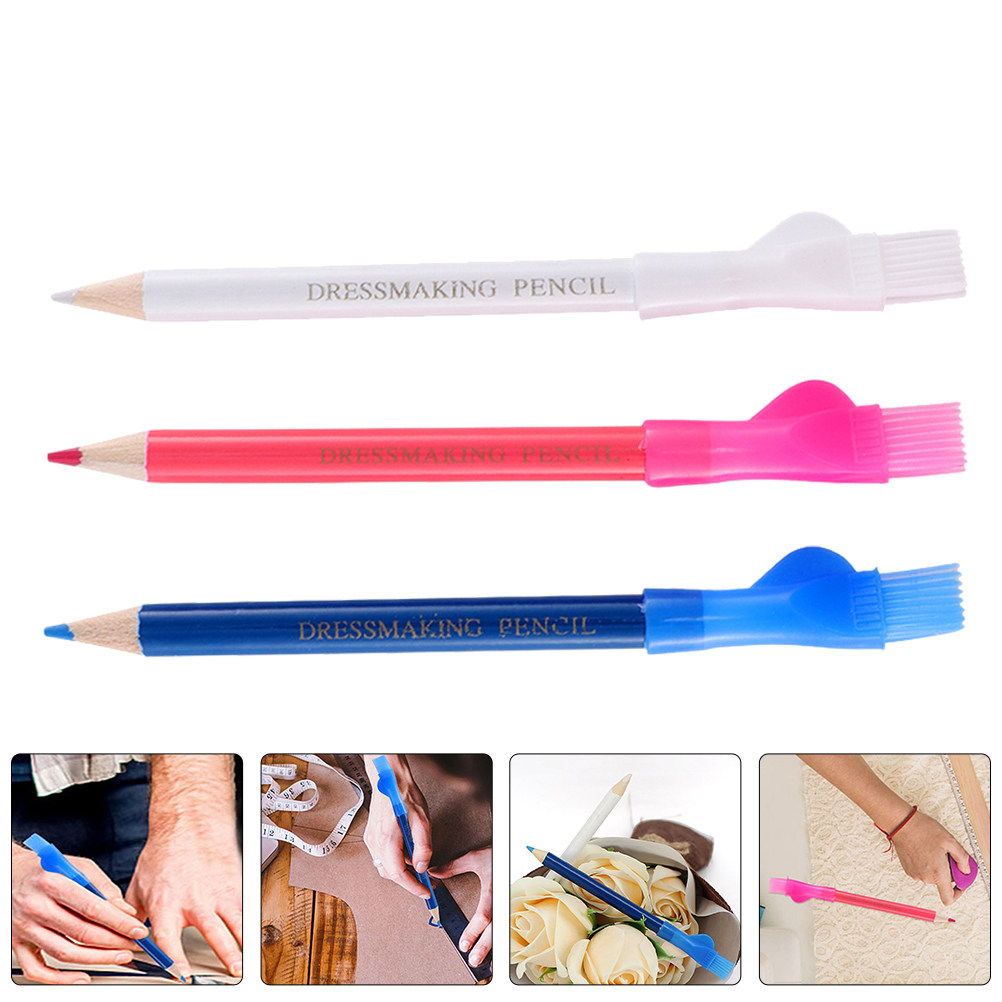 Fabric Marking Pen - 9Pcs Pena Kapur Penjahit Profesional Pensil