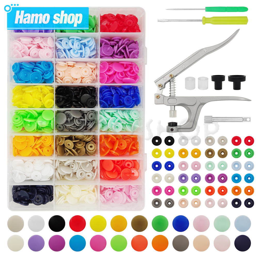Snap Button Plier - Kit Tang Pengencang Kancing Plastik T5