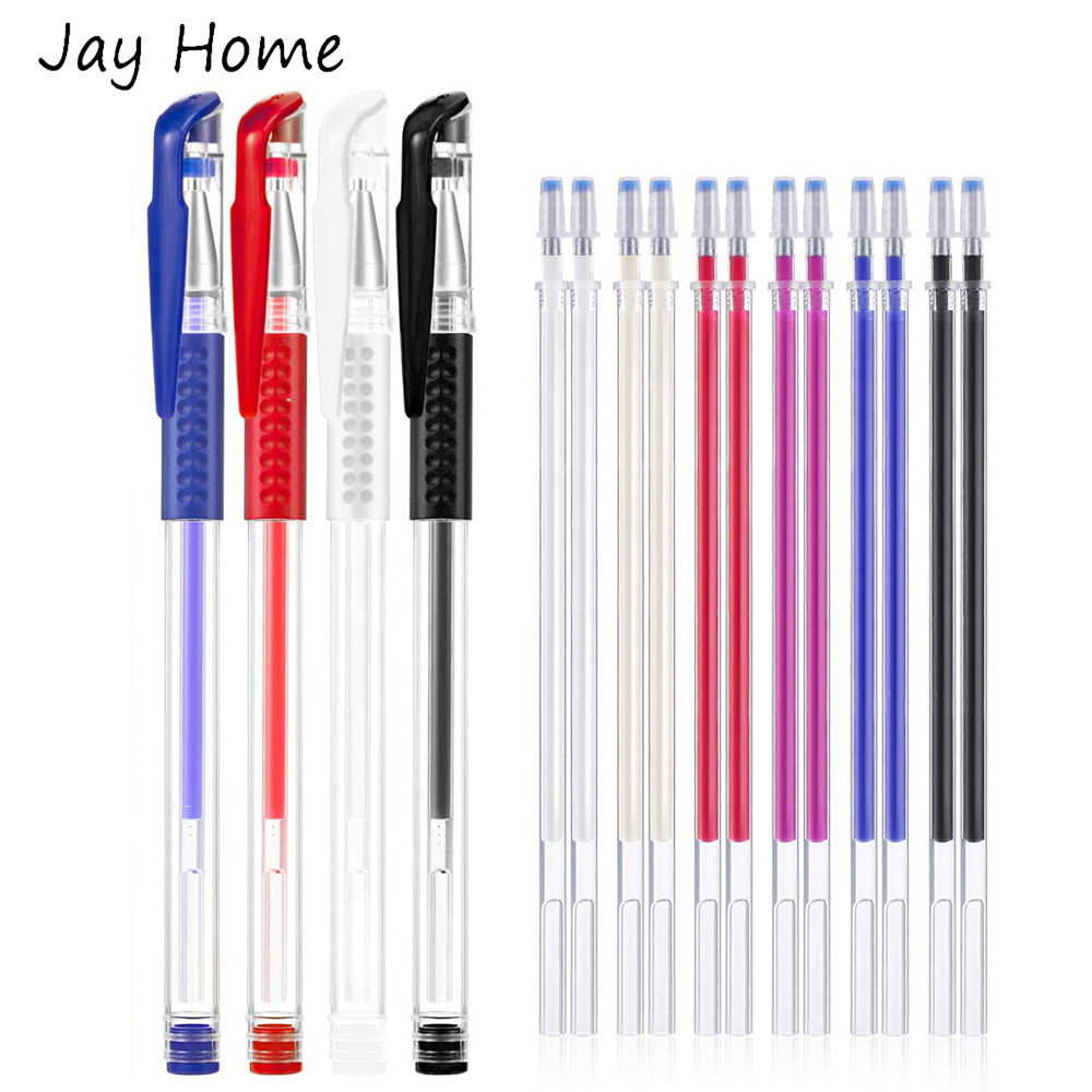 Fabric Marking Pen - 12 buah tinta menghilangkan panas pena