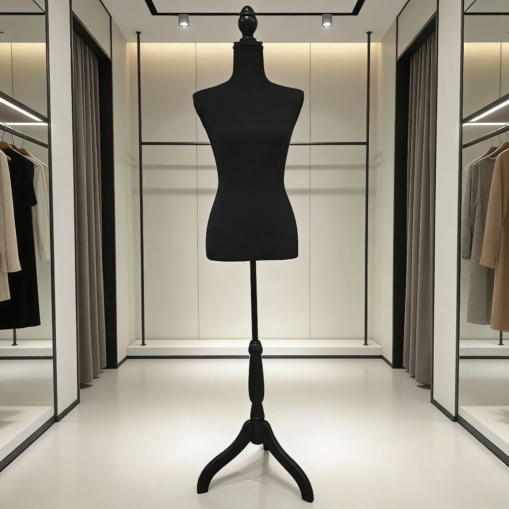 Dress Form Mannequin - Manekin Setengah Badan untuk Pakaian Wanita,