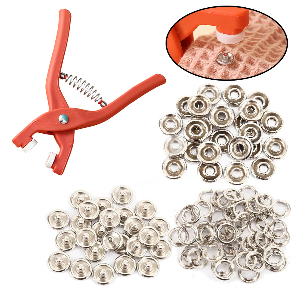 Snap Button Plier - Alat Plier 50 Buah Kancing Jepret