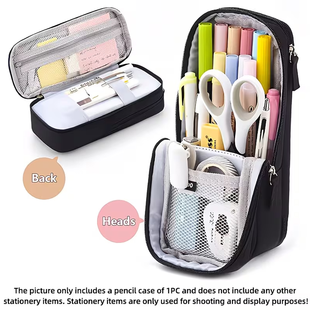 Fabric Marking Pen - Kotak Pensil Tas Sekolah Kecil Portabel