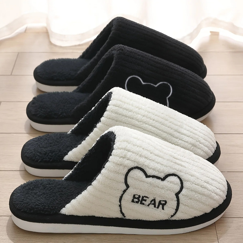 Sewing Fleece - Sandal Rumah Bulu Hangat Musim Dingin
