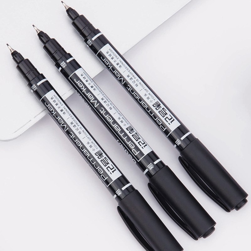 Deli 0.5Mm/1Mm Ujung Ganda Ker - Fabric Marking Pen ulasan dan harga