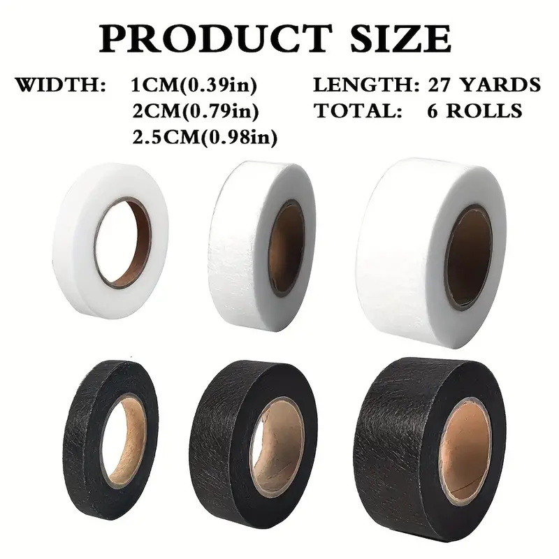 4 rol besi pada pita Hemming p - Hem Tape Fusible ulasan dan harga