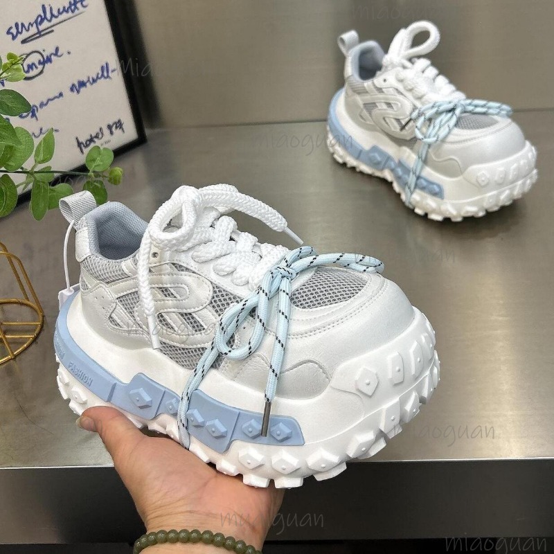 Sepatu Sneakers Platform Chunk - Sewing Net ulasan dan harga