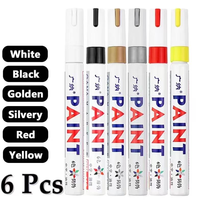 GuangNa 6/12 Buah Spidol Cat P - Fabric Marking Pen ulasan dan harga