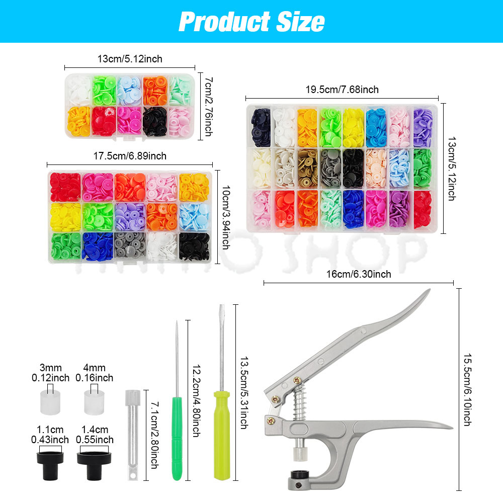 Kit Tang Pengencang Kancing Pl - Snap Button Plier ulasan dan harga