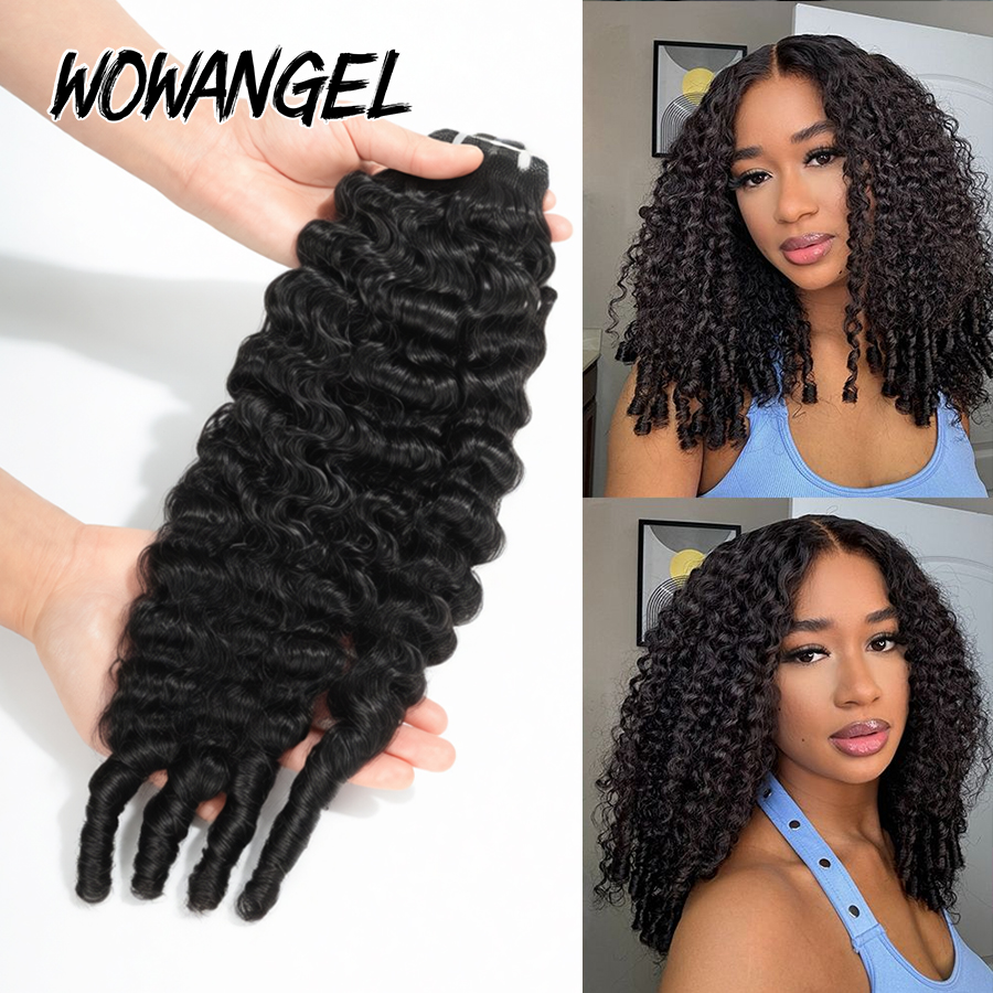 WOWANGEL Bundel Rambut Keritin - Sewing Technology ulasan dan harga