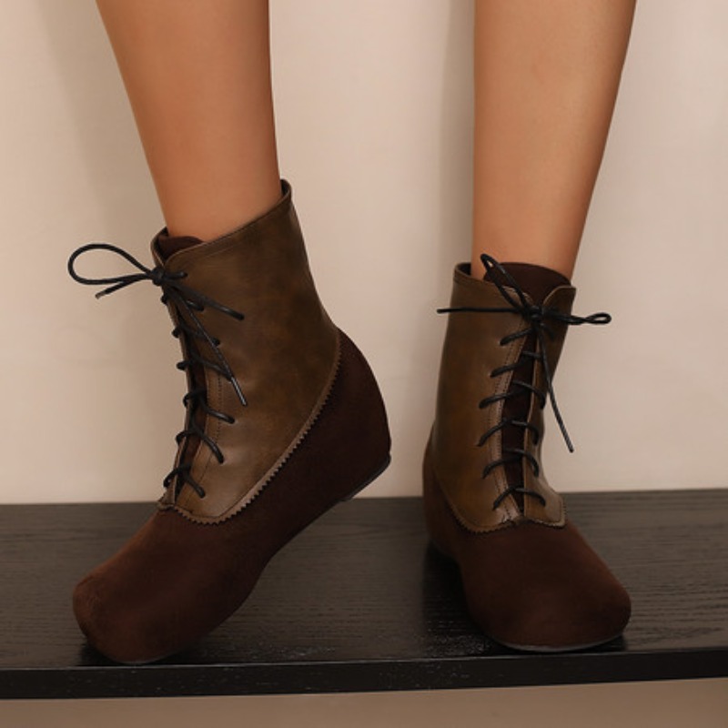Sepatu Bot Pendek Ukuran Besar - Sewing Fleece ulasan dan harga