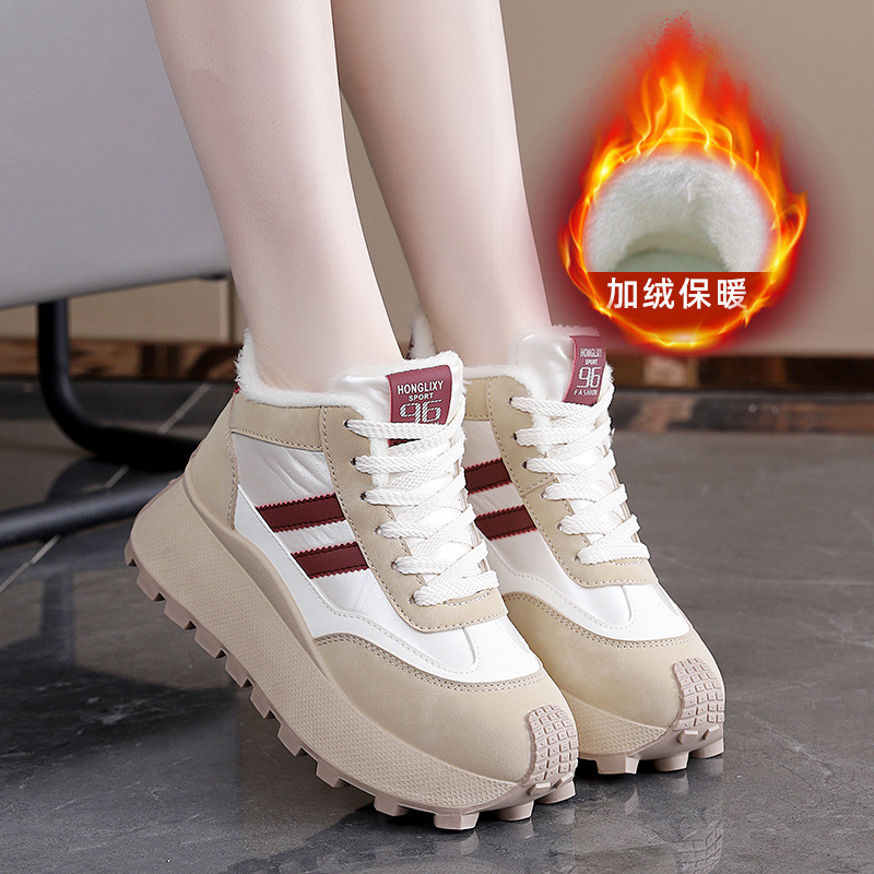 Sepatu Olahraga Kasual Wanita  - Sewing Fleece ulasan dan harga