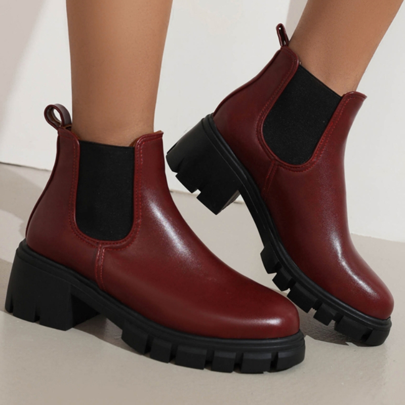 Sepatu Boots Wanita Hitam Musi - Sewing Fleece ulasan dan harga