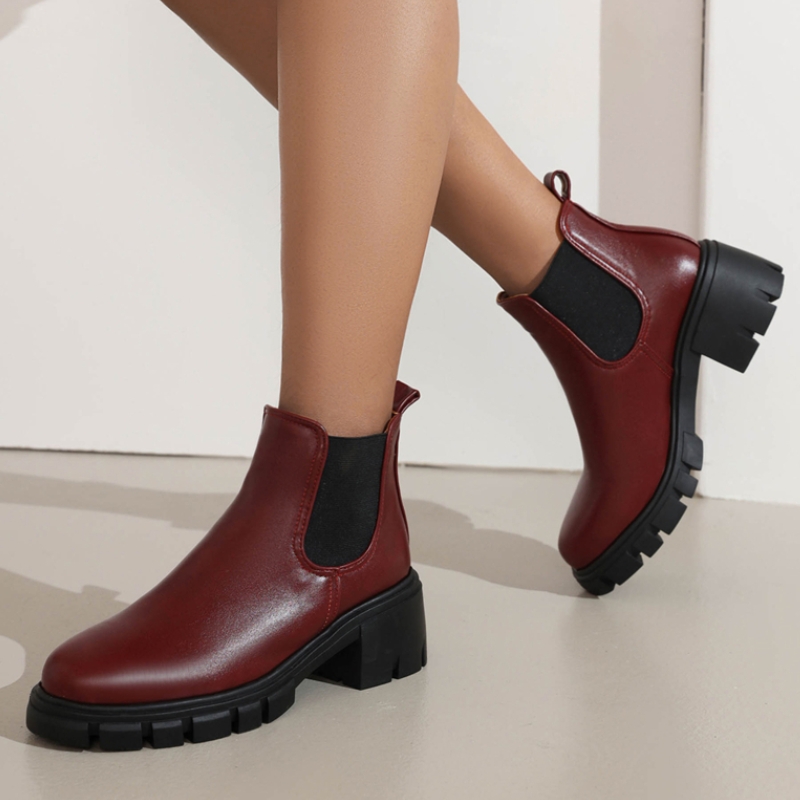 Sepatu Boots Wanita Hitam Musi - Sewing Fleece ulasan dan harga