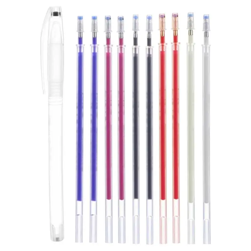 10 buah spidol ajaib panas dap - Fabric Marking Pen ulasan dan harga