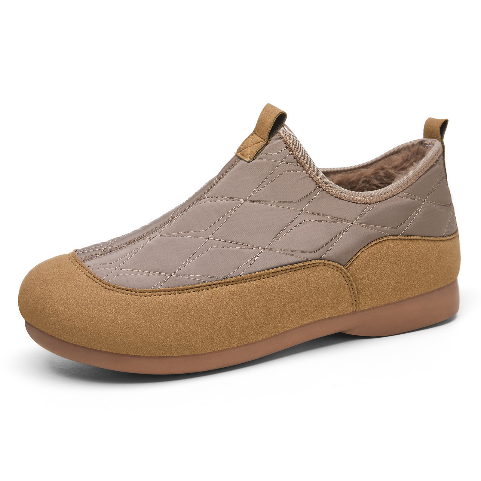 Sepatu Slip On Wanita Musim Di - Sewing Fleece ulasan dan harga