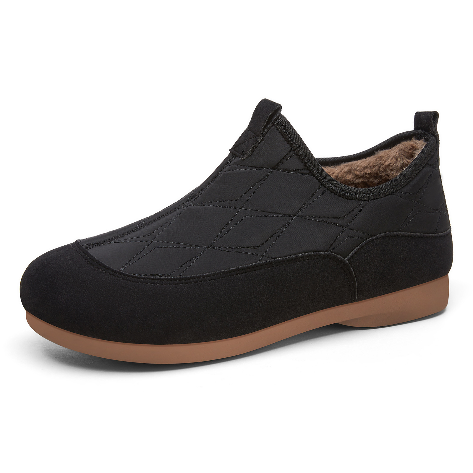 Sepatu Slip On Wanita Musim Di - Sewing Fleece ulasan dan harga