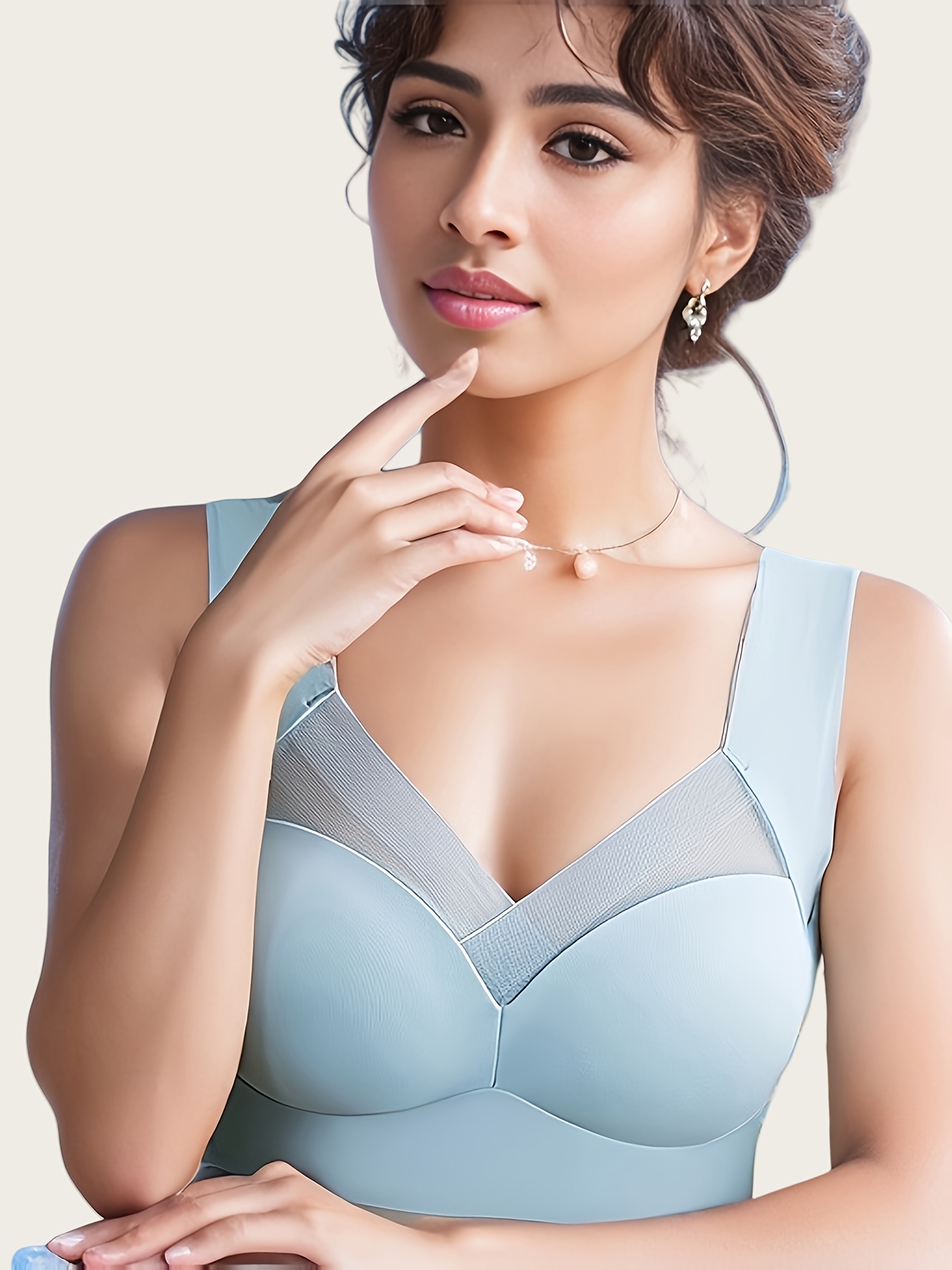 5 Pcs Bra Olahraga Wanita Tanp - Sewing Latex ulasan dan harga