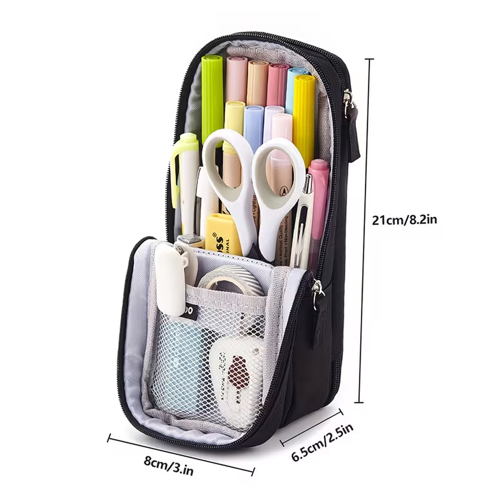 Kotak Pensil Tas Sekolah Kecil - Fabric Marking Pen ulasan dan harga