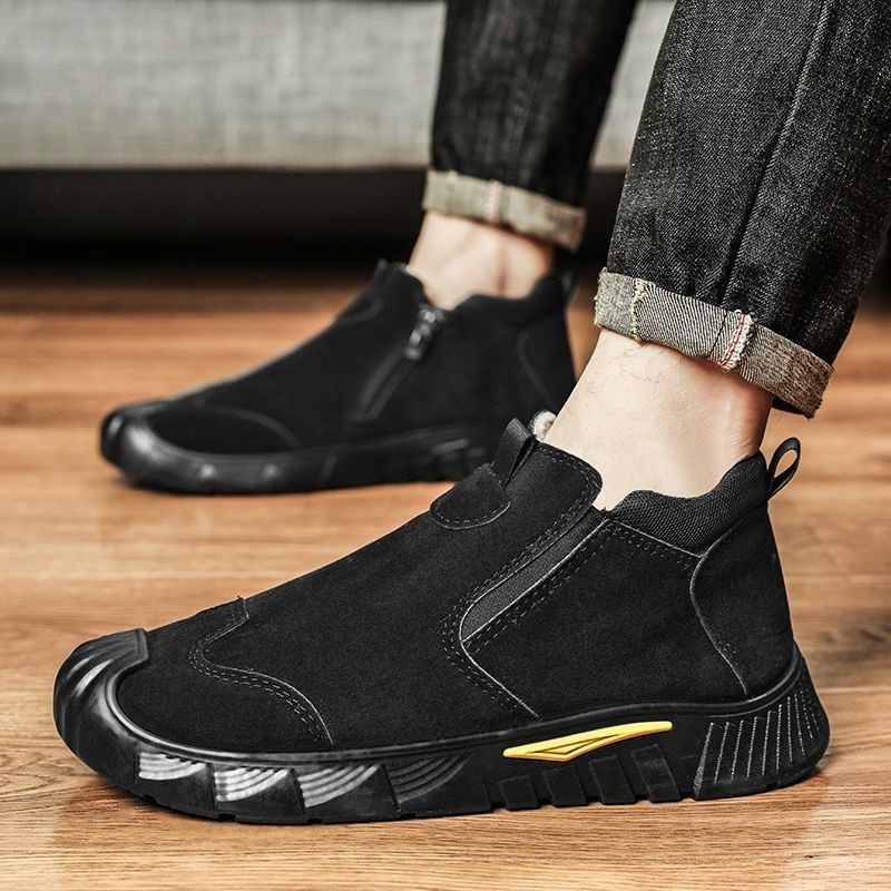 Sepatu Kerja Termal Pria 2025  - Sewing Fleece ulasan dan harga
