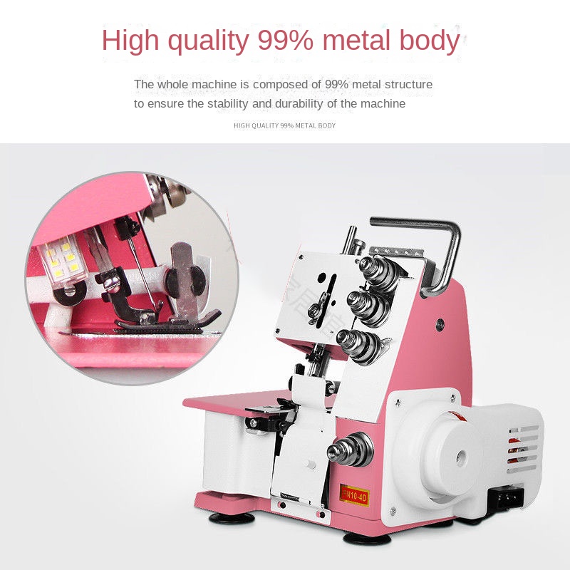 Mesin jahit overlock empat ben - Sewing Technology ulasan dan harga