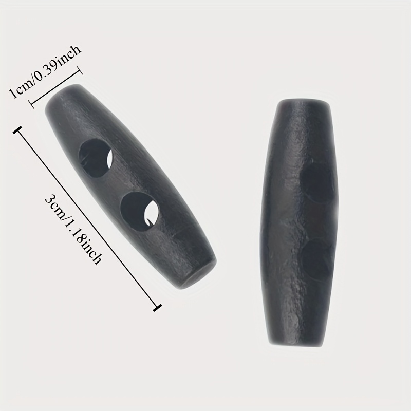 50 Buah Kancing Toggle Kayu Da - Sewing Recycling ulasan dan harga