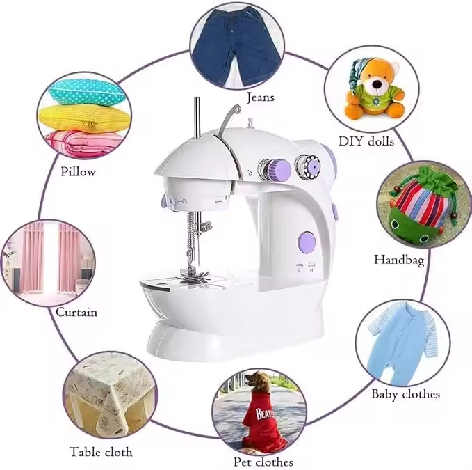 Mesin Jahit Mini Listrik untuk - Textile Sewing Factory ulasan dan harga