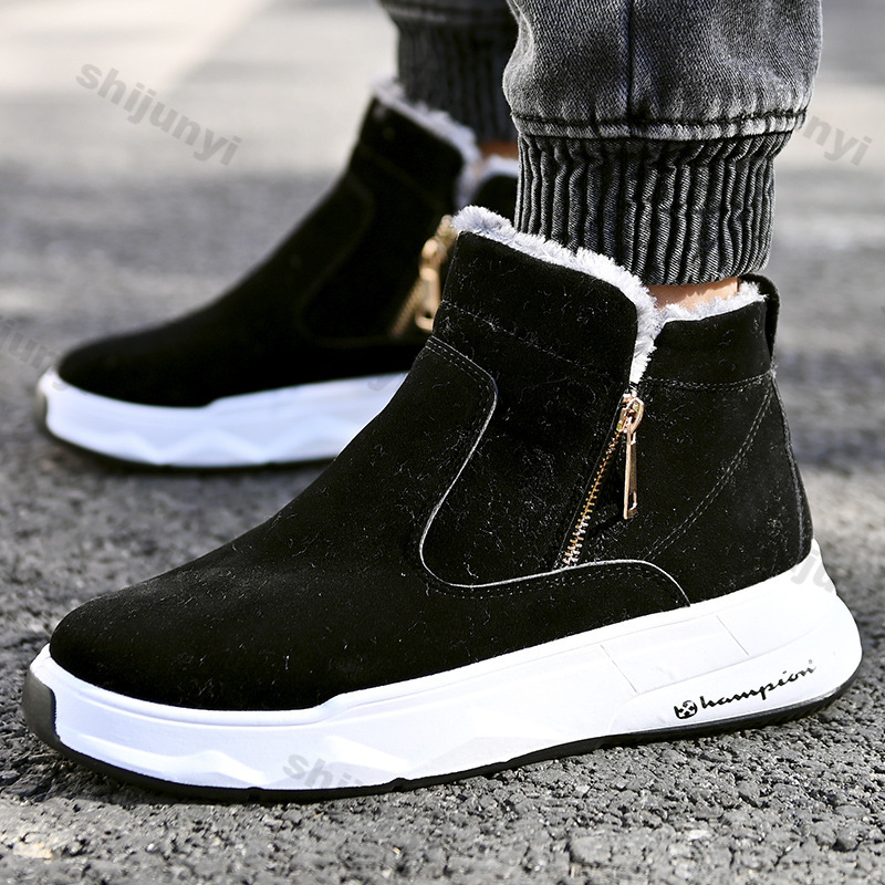 Sepatu bot salju tebal untuk p - Sewing Zipper ulasan dan harga