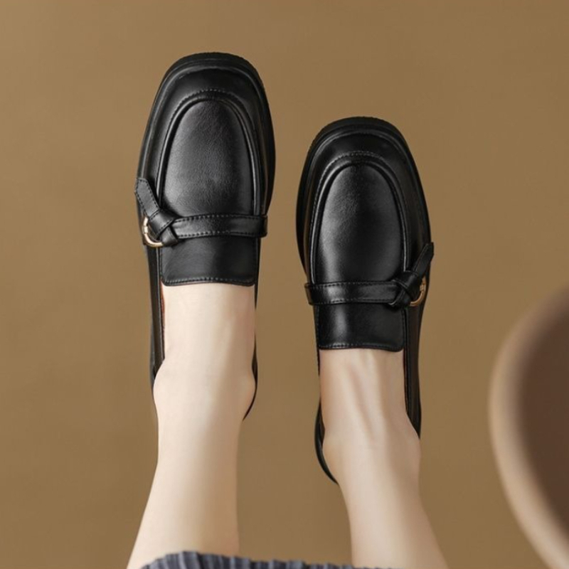 Sepatu Loafer Wanita Kulit Asl - Sewing Latex ulasan dan harga