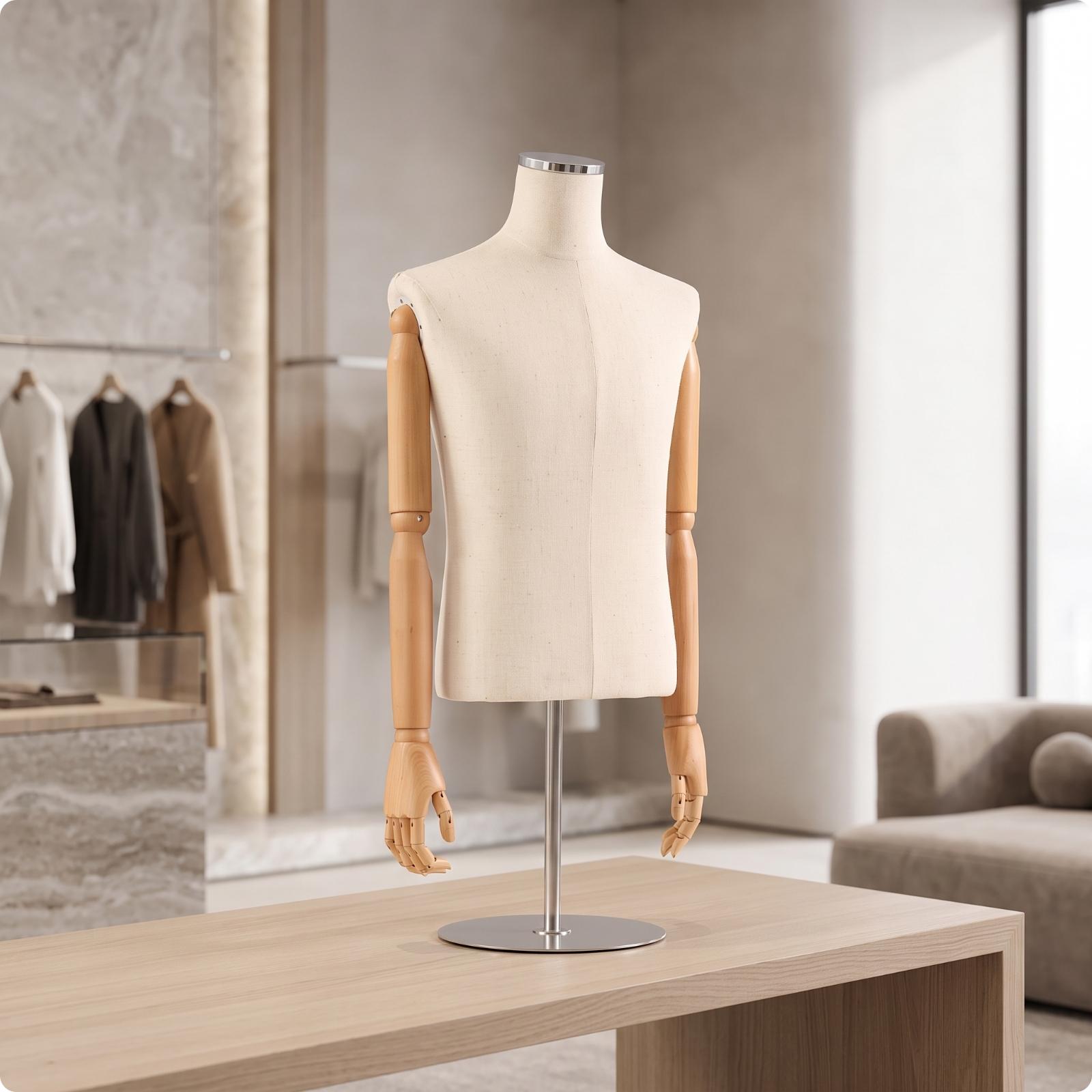 Manekin setengah badan pria be - Dress Form Mannequin ulasan dan harga