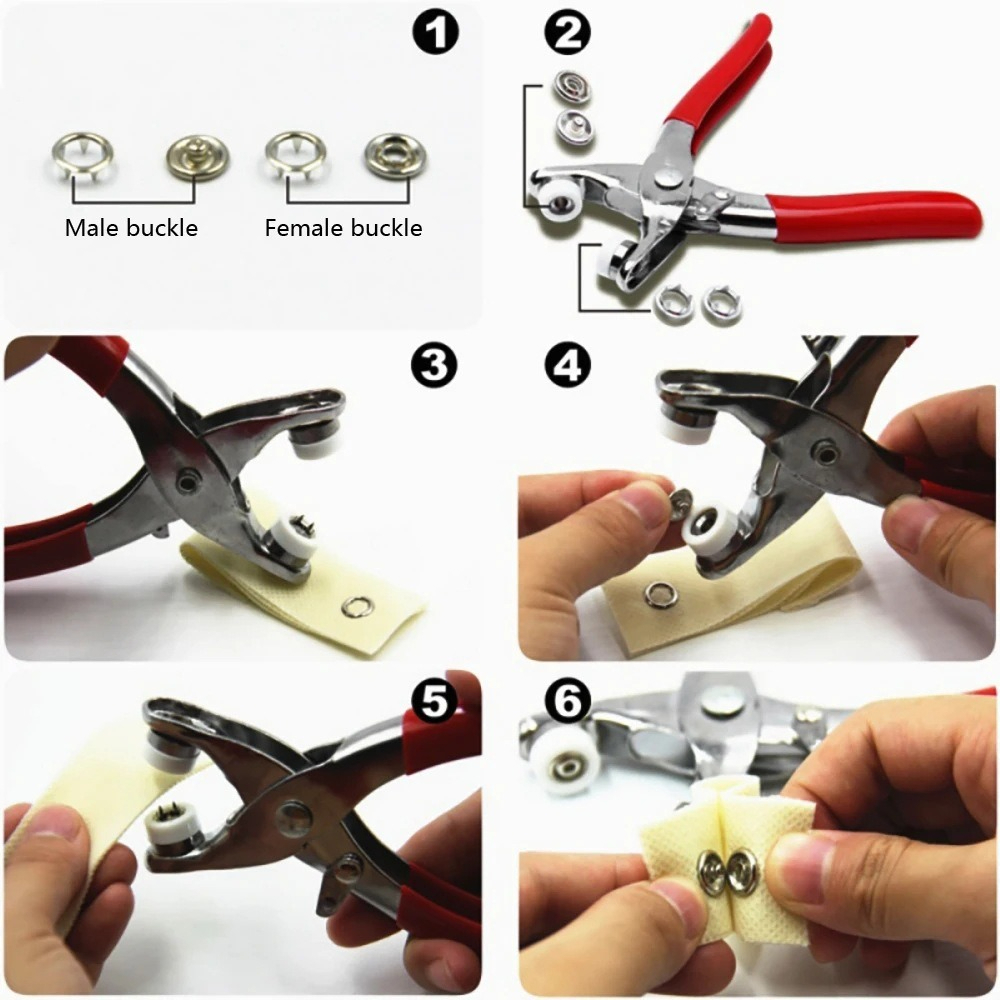 Alat Penjepit Rivet Tekan Tang - Snap Button Plier ulasan dan harga
