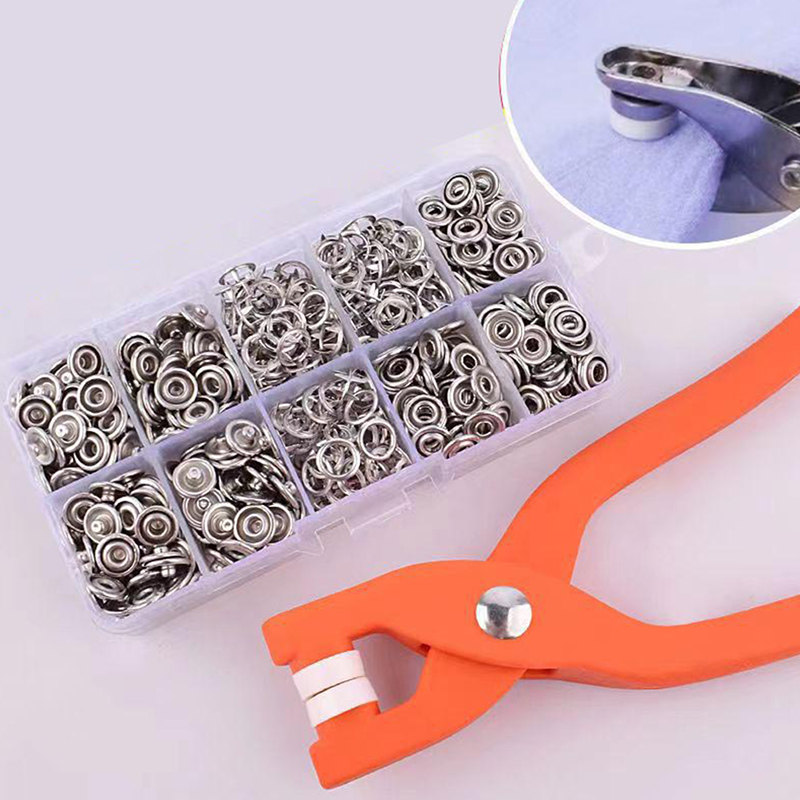 50/100PCS Alat Penjepit Logam  - Snap Button Plier ulasan dan harga