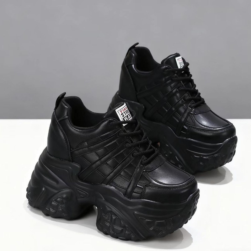 Sepatu Sneakers Platform Wedge - Sewing Net ulasan dan harga