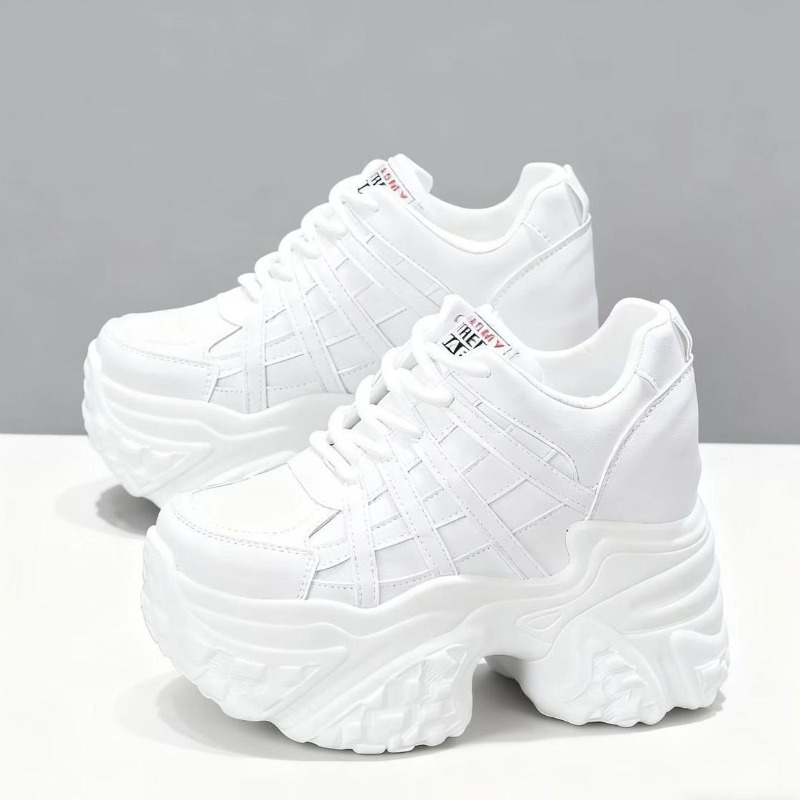 Sepatu Sneakers Platform Wedge - Sewing Net ulasan dan harga